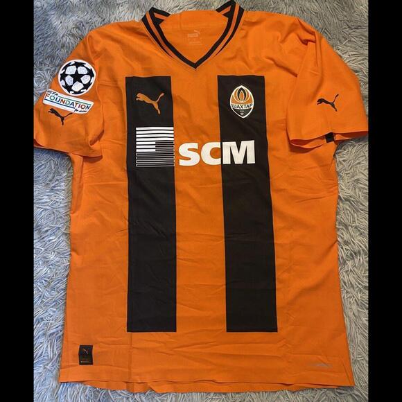 SHAKHTAR DONETSK 2023/24 MATCH Issue/WORN JERSEY KELSY #18 CHAMPIONS LEAGUE - Picture 1 of 9